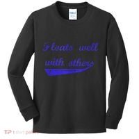 Floats Well With Others Kids Long Sleeve Shirt thumb 0