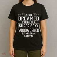 Funny Woodworking Woodworker Gift T-Shirt thumb 4
