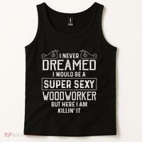 Funny Woodworking Woodworker Gift Tank Top thumb 2