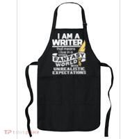 Fantasy World With Unrealistic Expectations Author Writer Apron thumb 0