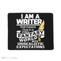 Fantasy World With Unrealistic Expectations Author Writer Mousepad thumb 0
