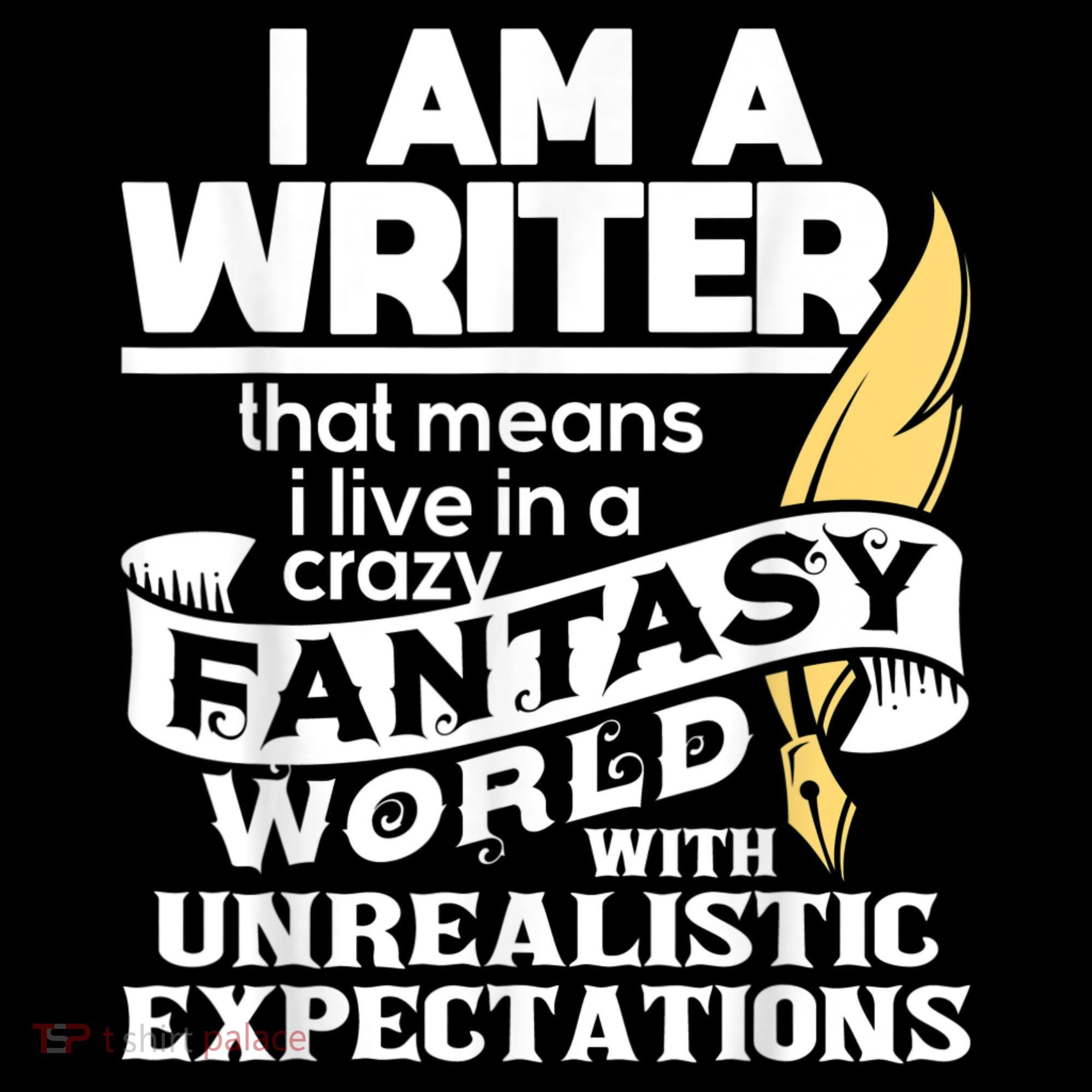 Fantasy World With Unrealistic Expectations Author Writer Women's Tank Top