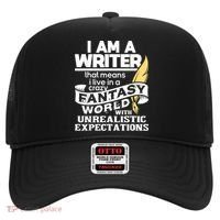 Fantasy World With Unrealistic Expectations Author Writer Hat thumb 0