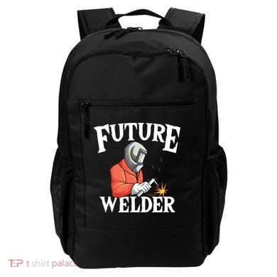 Future Welder Welding Helmet Metal Fabrication Fusing MIG Backpack