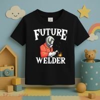 Future Welder Welding Helmet Metal Fabrication Fusing MIG Toddler T-Shirt thumb 3