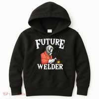 Future Welder Welding Helmet Metal Fabrication Fusing MIG Kids Hoodie thumb 0