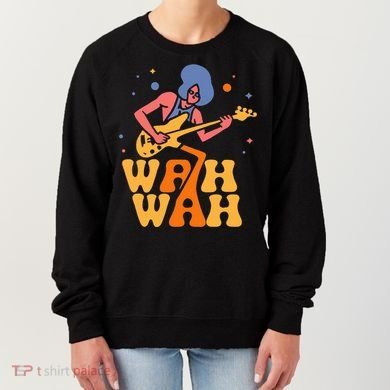 Funky Wah Wah Vintage 1970s Women's Sweatshirt