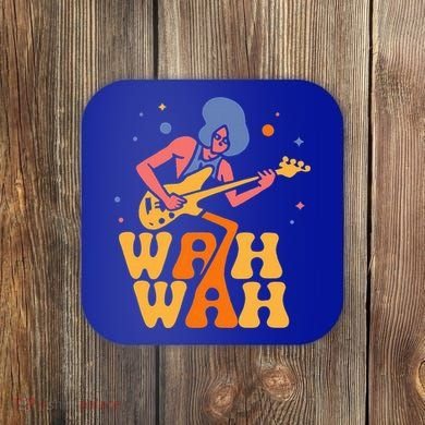 Funky Wah Wah Vintage 1970s Coaster