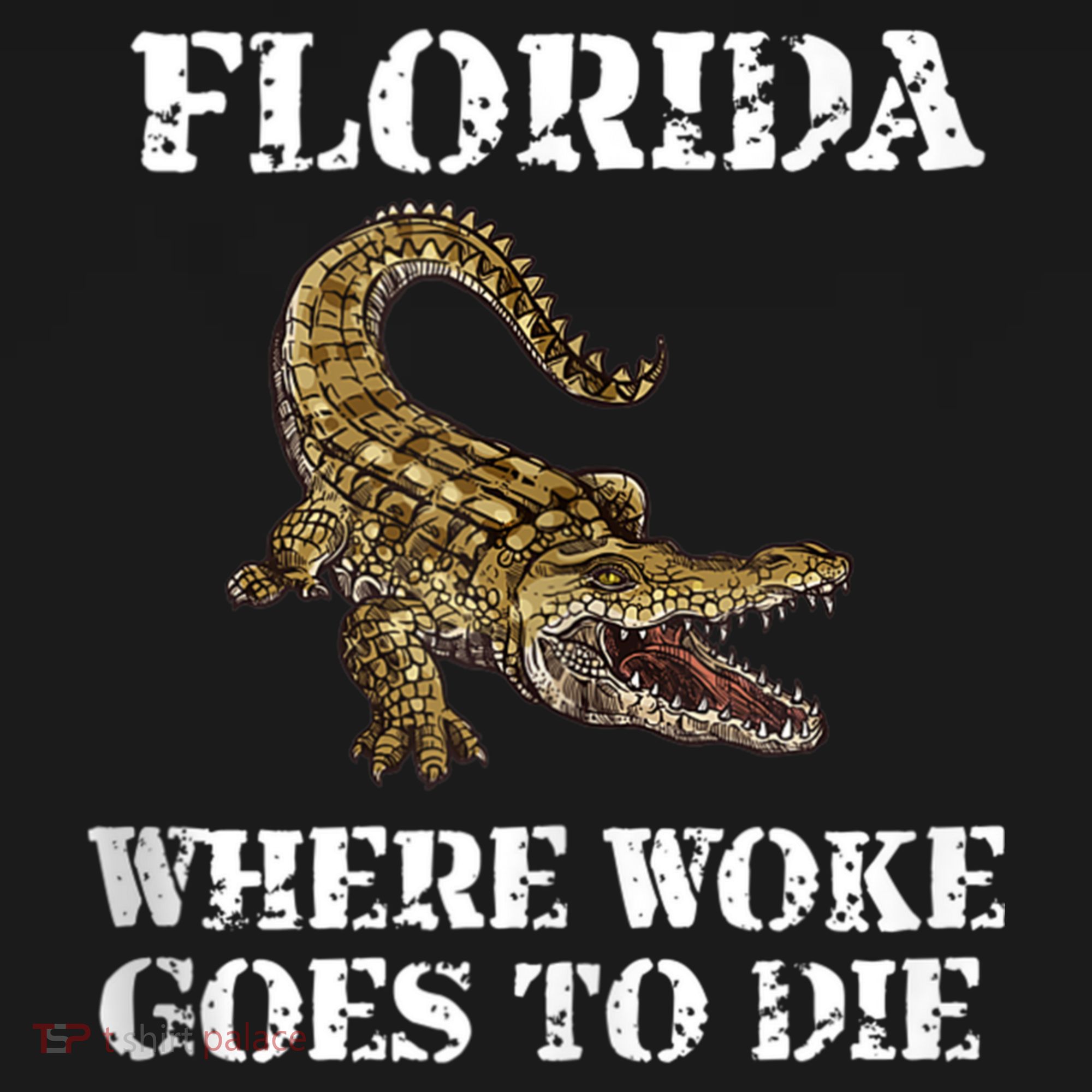 Florida Where Woke Goes To Die Alligator Visor