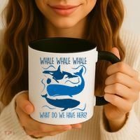 Funny Whale Whale Whale What Do We Have Here? Coffee Mug thumb 3