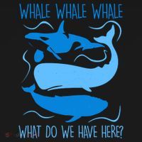 Funny Whale Whale Whale What Do We Have Here? Ornament thumb 1