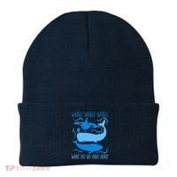 Funny Whale Whale Whale What Do We Have Here? Beanie thumb 0