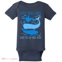 Funny Whale Whale Whale What Do We Have Here? Baby Bodysuit thumb 0