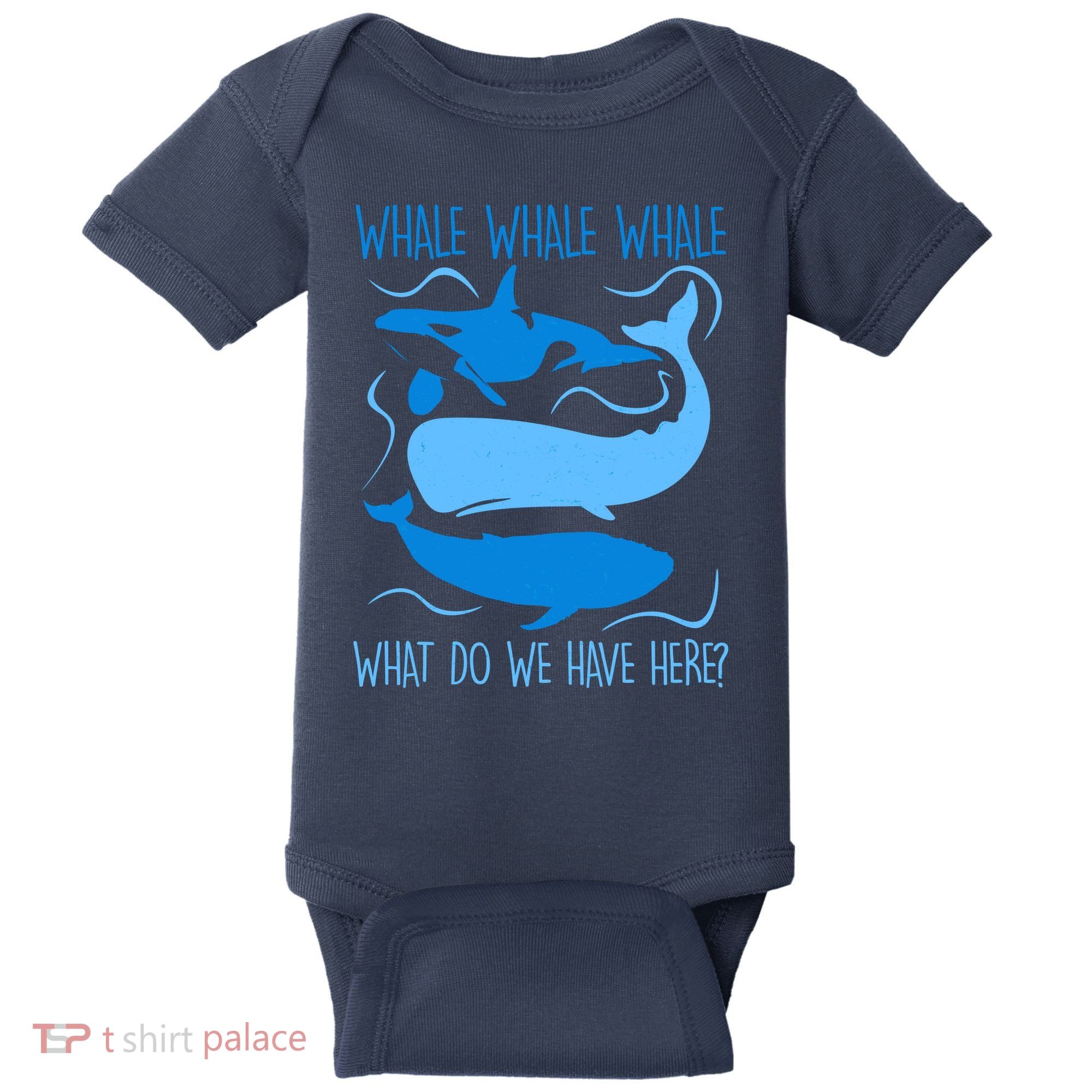 Funny Whale Whale Whale What Do We Have Here? Baby Bodysuit