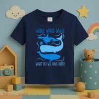 Funny Whale Whale Whale What Do We Have Here? Toddler T-Shirt thumb 3