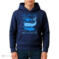 Funny Whale Whale Whale What Do We Have Here? Kids Hoodie thumb 4