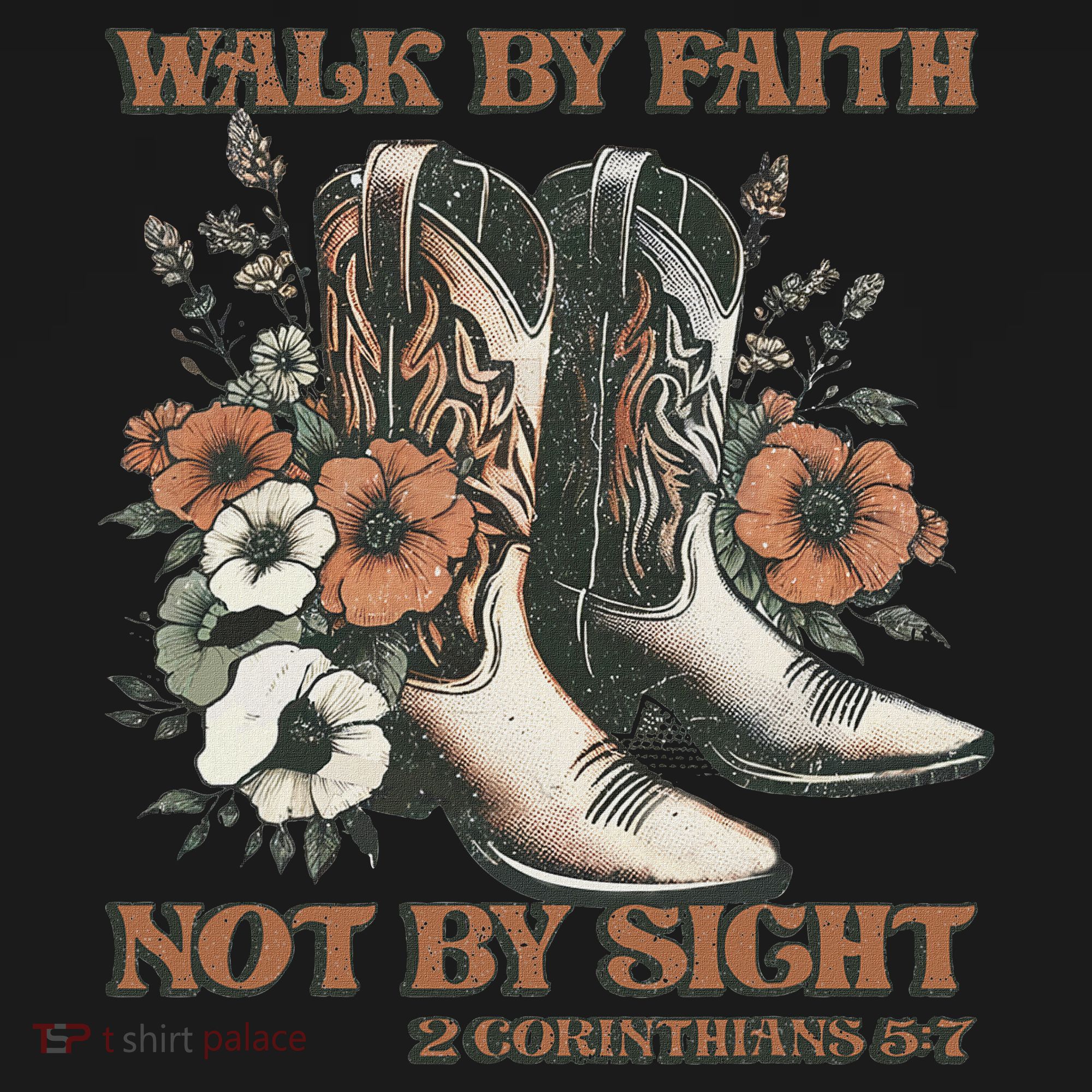Faith We Walk By Faith Not By Sight Christian Sweatshirt