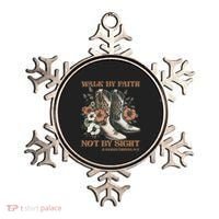 Faith We Walk By Faith Not By Sight Christian Ornament thumb 0