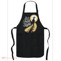 For We Walk Faith Not By Sight Christian Bible Verse Apron thumb 0