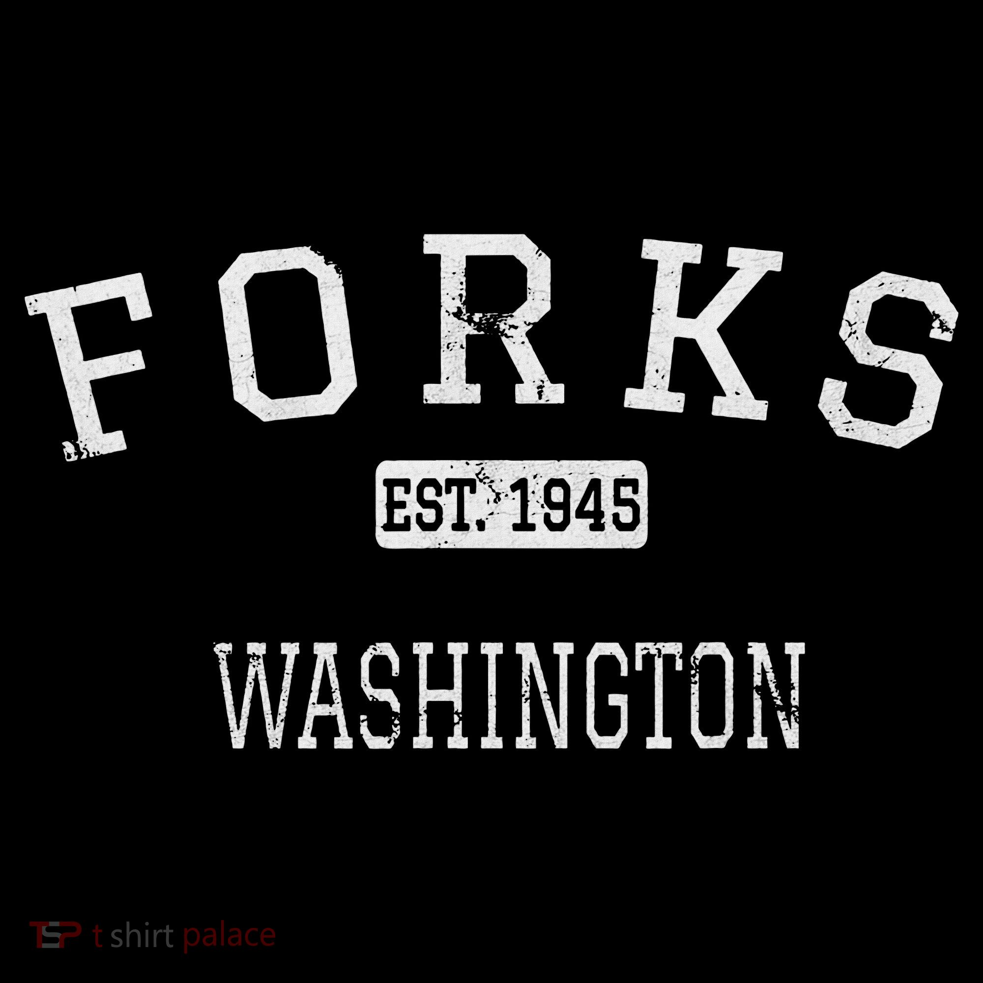 Forks Washington Wa Vintage T-Shirt
