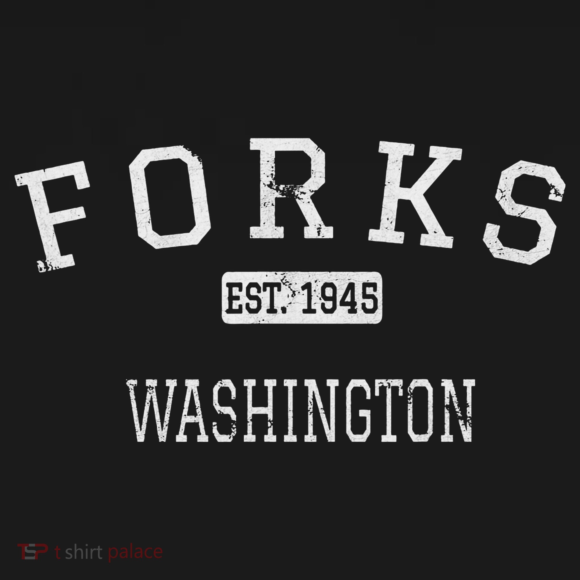 Forks Washington Wa Vintage Button