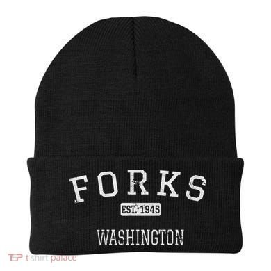 Forks Washington Wa Vintage Beanie