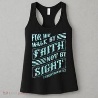 For We Walk By Faith Not By Sight Women's Tank Top thumb 3