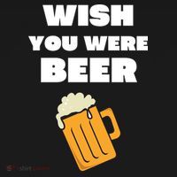 Funny Wish You Were Beer Women's Hoodie thumb 2