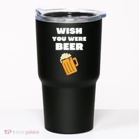 Funny Wish You Were Beer Tumbler thumb 0