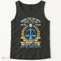 Funny When You Go Into Court Tank Top thumb 2
