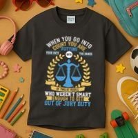 Funny When You Go Into Court Kids T-Shirt thumb 3