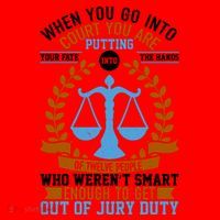 Funny When You Go Into Court Santa Hat thumb 1