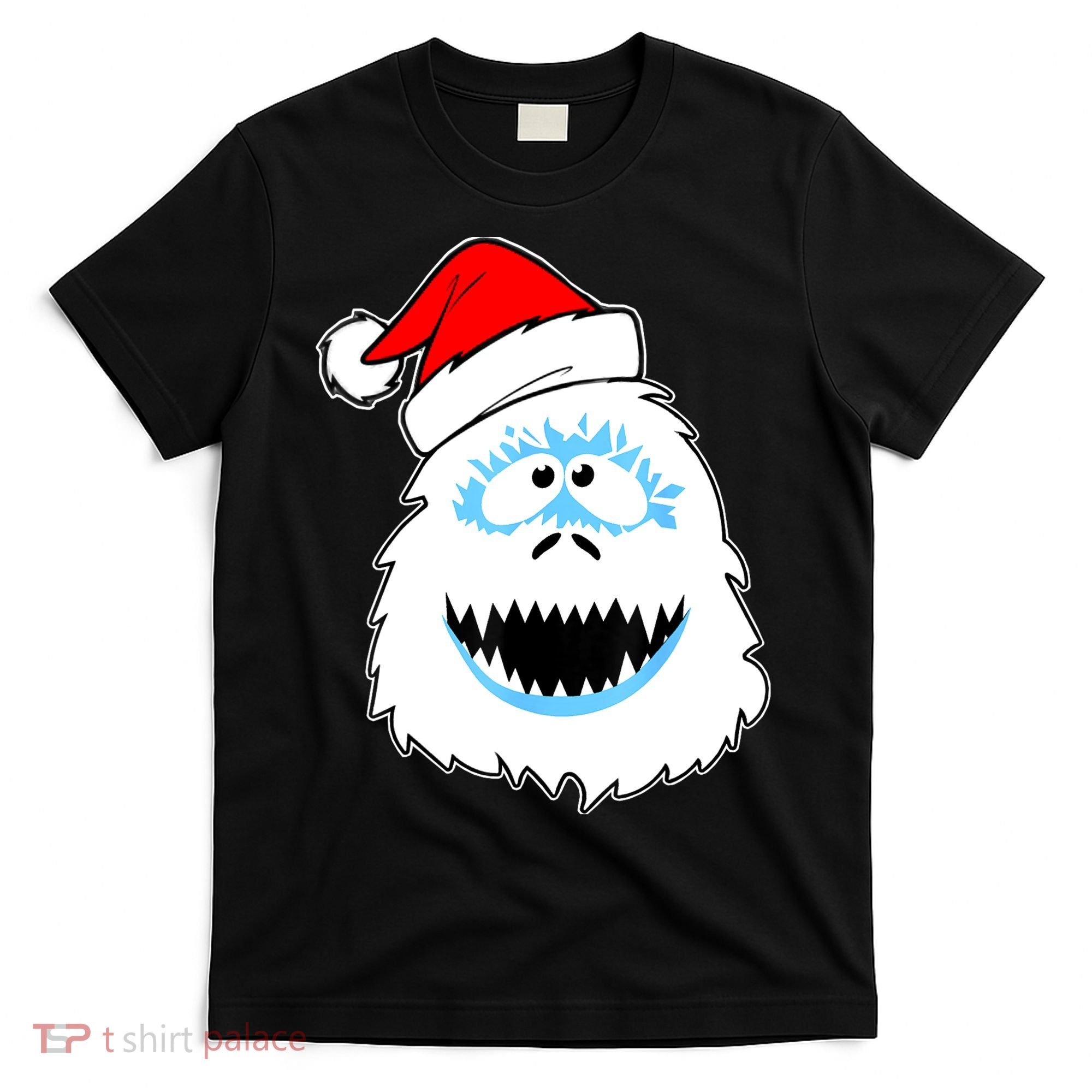 Funny Xmas Abominable Snowman Bigfoot Yeti Retro Christmas T-Shirt