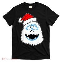 Funny Xmas Abominable Snowman Bigfoot Yeti Retro Christmas T-Shirt thumb 0