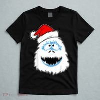 Funny Xmas Abominable Snowman Bigfoot Yeti Retro Christmas T-Shirt thumb 5