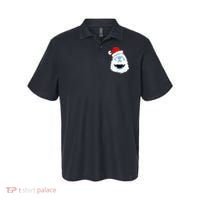 Funny Xmas Abominable Snowman Bigfoot Yeti Retro Christmas Polo thumb 0