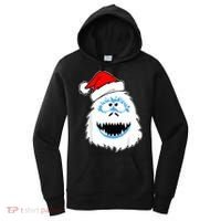 Funny Xmas Abominable Snowman Bigfoot Yeti Retro Christmas Women's Hoodie thumb 0