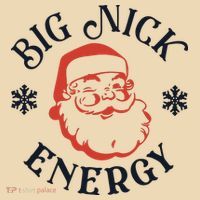Funny Xmas Big Nick Energy Christmas Santa Claus Tote Bag thumb 4