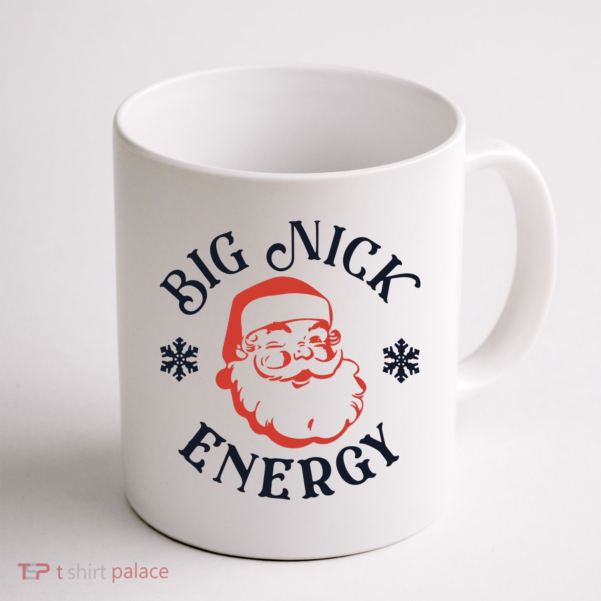 Funny Xmas Big Nick Energy Christmas Santa Claus Coffee Mug