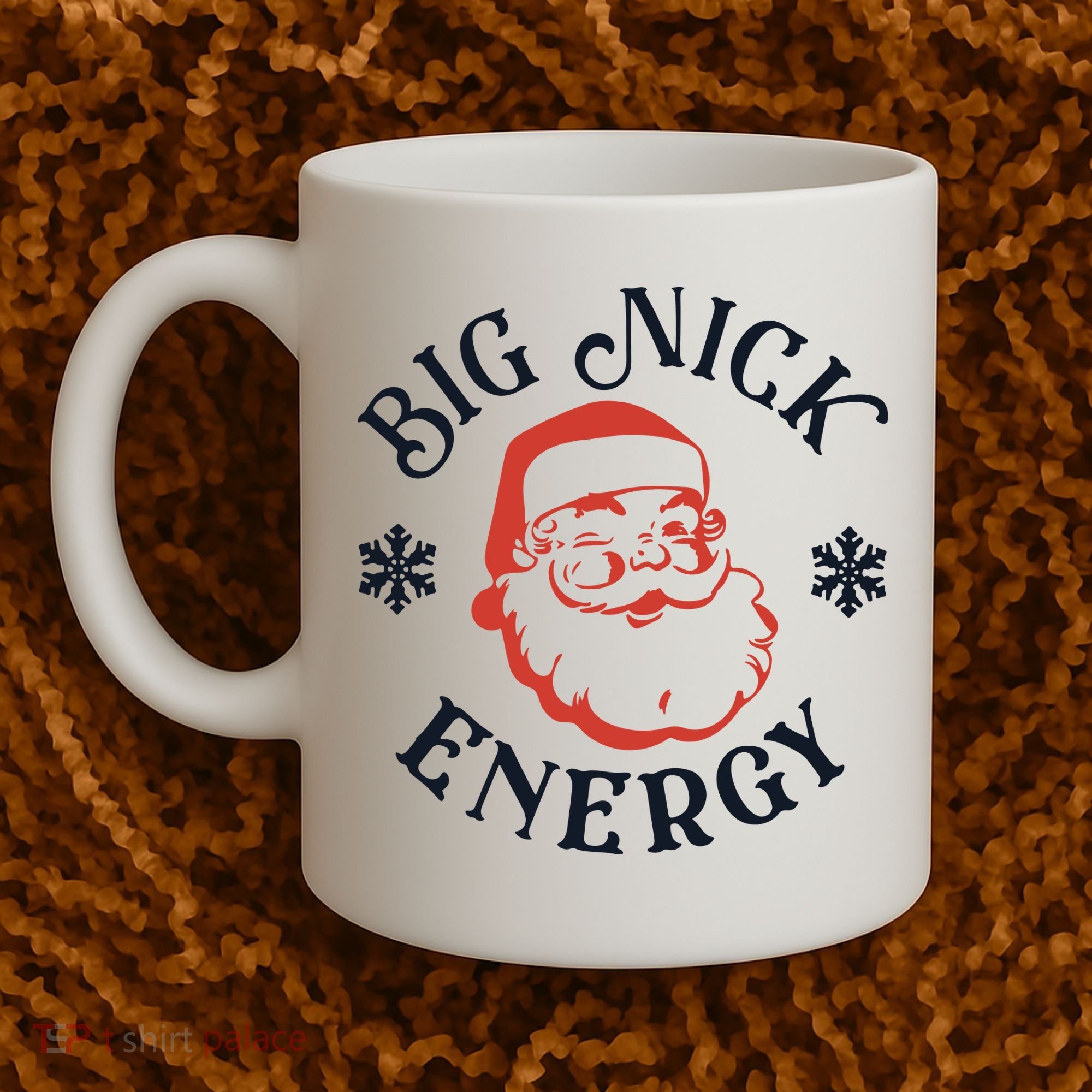 Funny Xmas Big Nick Energy Christmas Santa Claus Coffee Mug