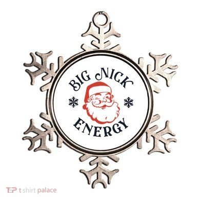 Funny Xmas Big Nick Energy Christmas Santa Claus Ornament