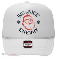 Funny Xmas Big Nick Energy Christmas Santa Claus Hat thumb 0