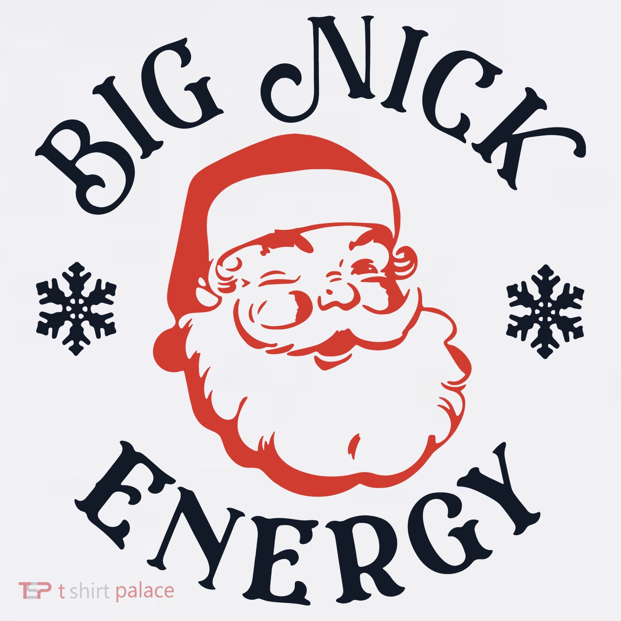Funny Xmas Big Nick Energy Christmas Santa Claus Tank Top