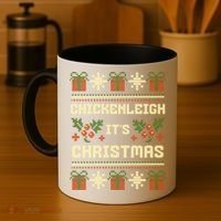 Funny Xmas Chickenleigh Its Sweater Ugly Christmas Gift Coffee Mug thumb 4