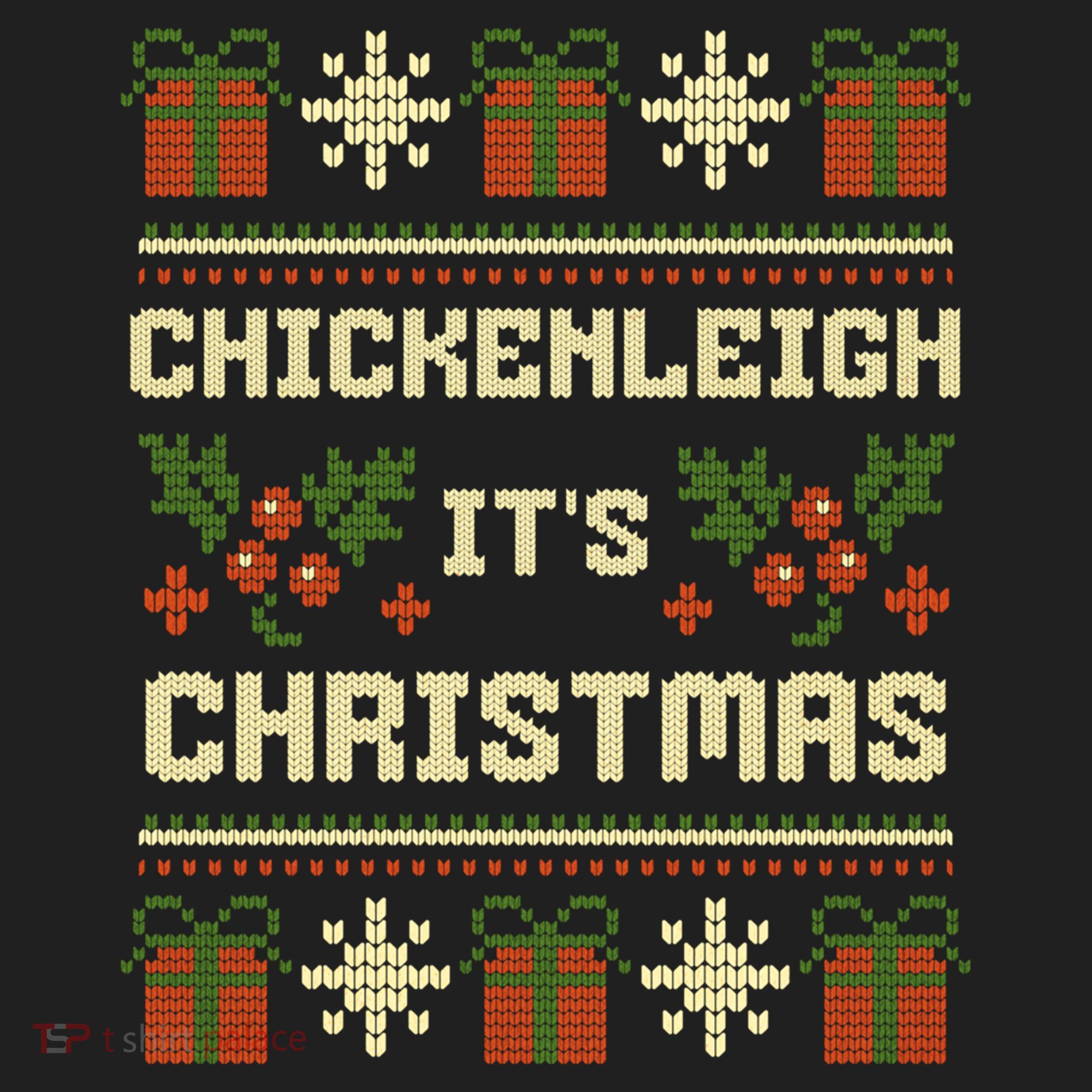 Funny Xmas Chickenleigh Its Sweater Ugly Christmas Gift Beanie