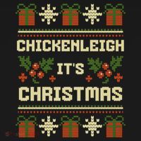 Funny Xmas Chickenleigh Its Sweater Ugly Christmas Gift Tote Bag thumb 4