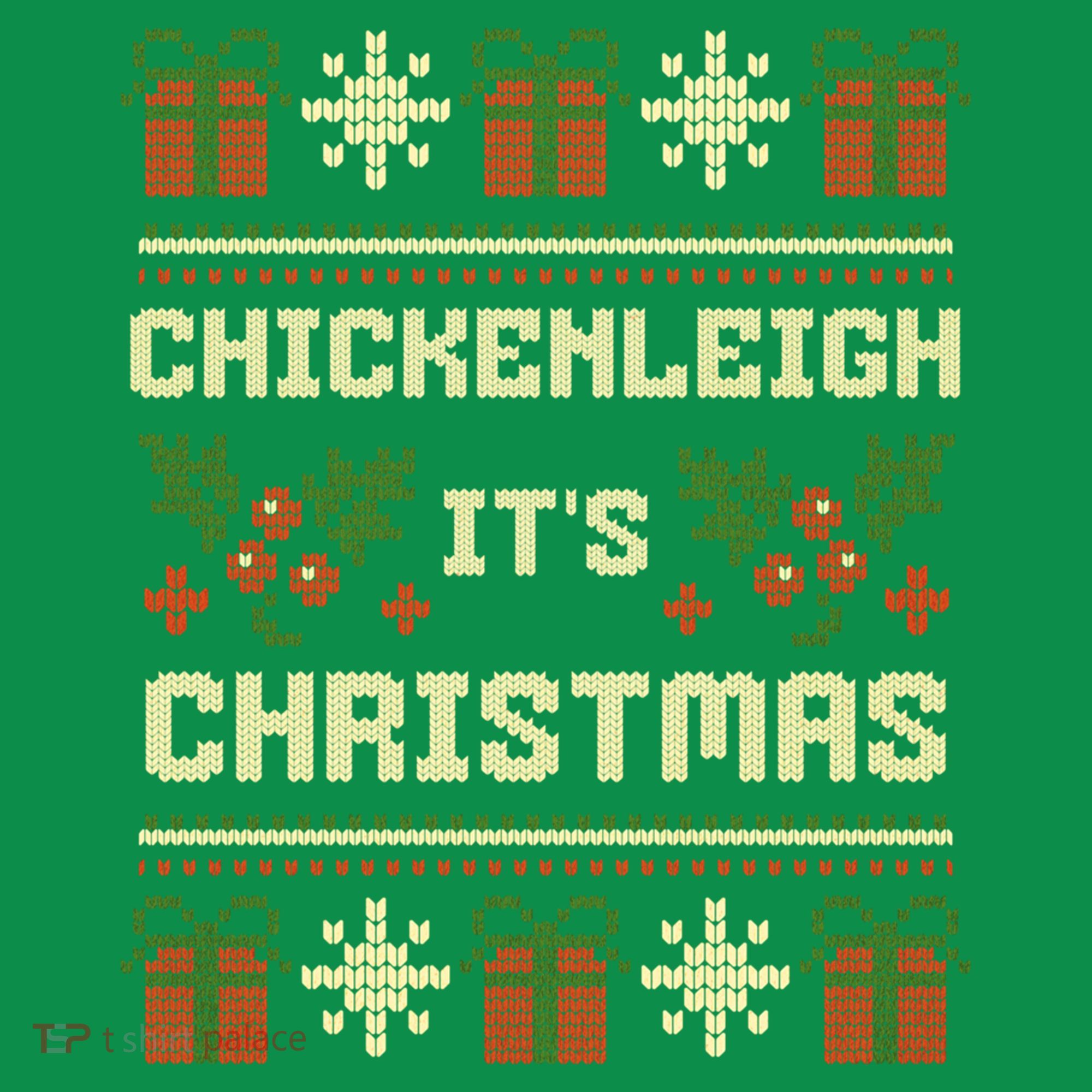 Funny Xmas Chickenleigh Its Sweater Ugly Christmas Gift Kids Sweatshirt