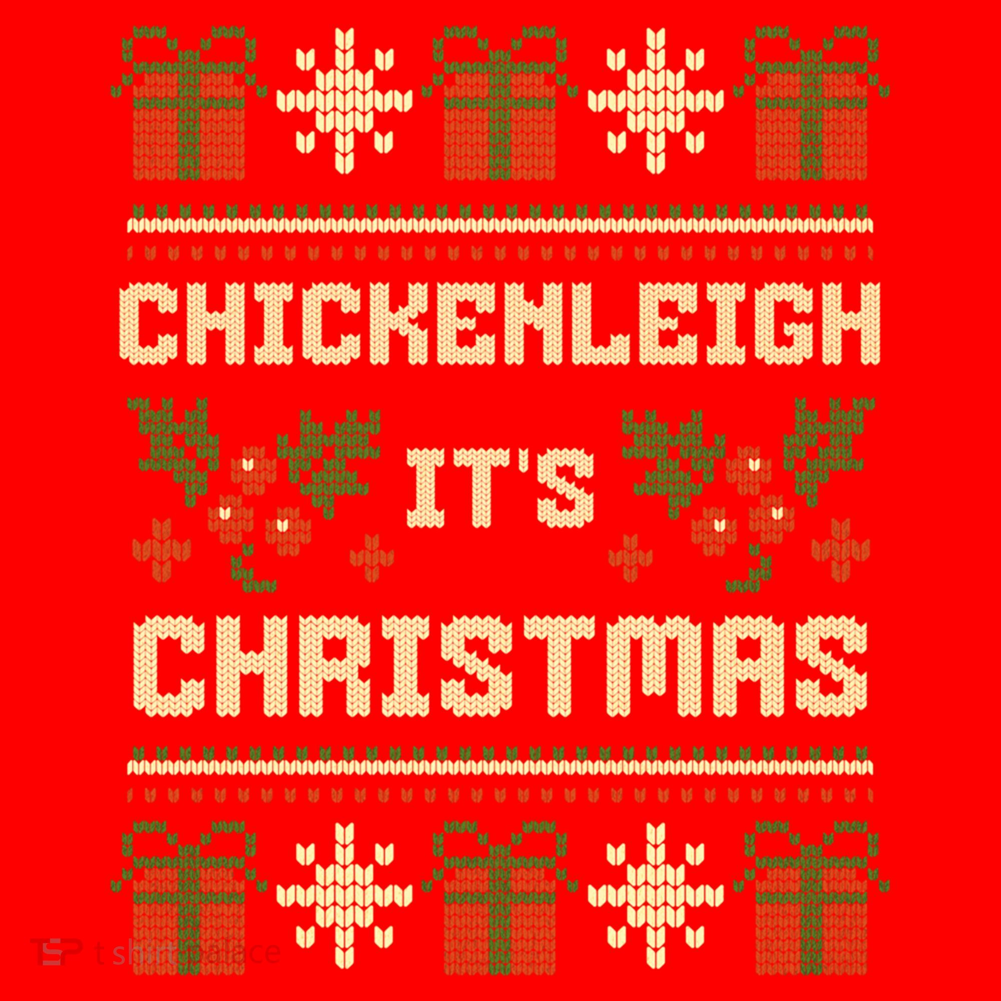 Funny Xmas Chickenleigh Its Sweater Ugly Christmas Gift Santa Hat