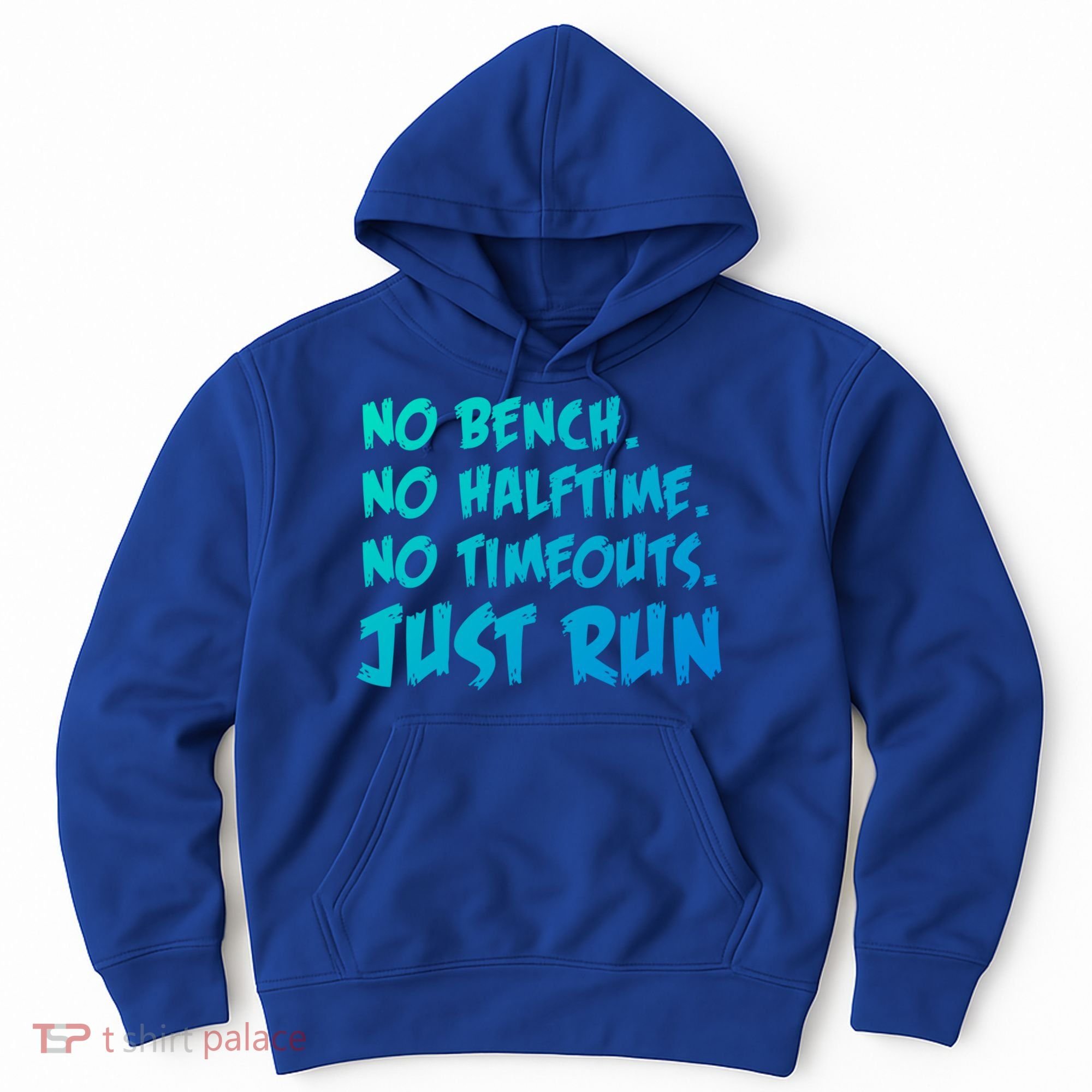 Funny Xc Cross Country Running Gift No Bench No Halftime Gift Hoodie
