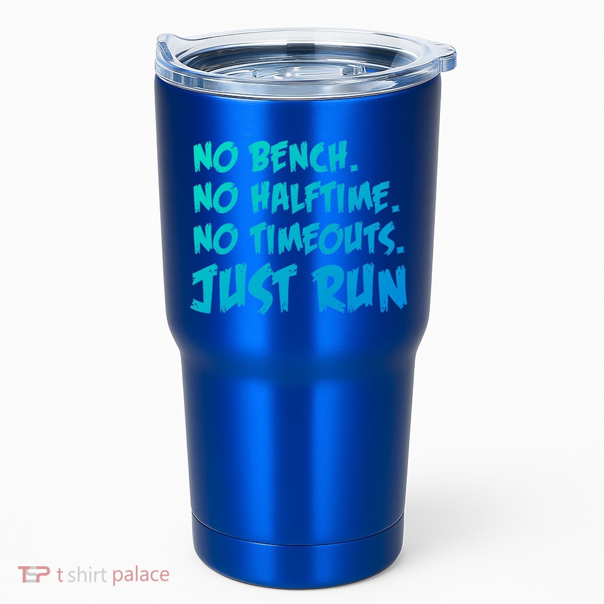 Funny Xc Cross Country Running Gift No Bench No Halftime Gift Tumbler